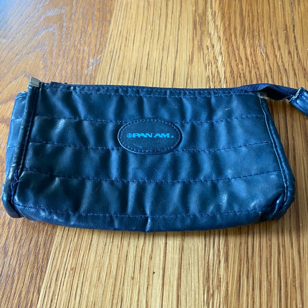 Vintage Pan Am Airlines Cosmetic Bag